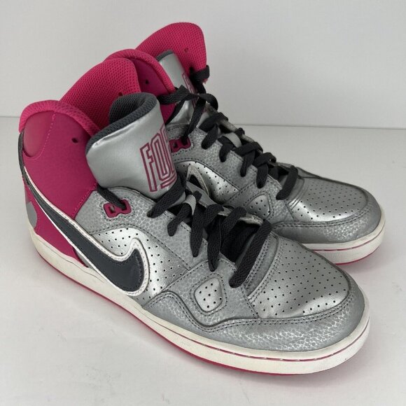 Nike Son of Force Youth Sz 7Y High-Top Junior Sneakers Lace-Up Basketball Shoe - Picture 2 of 9